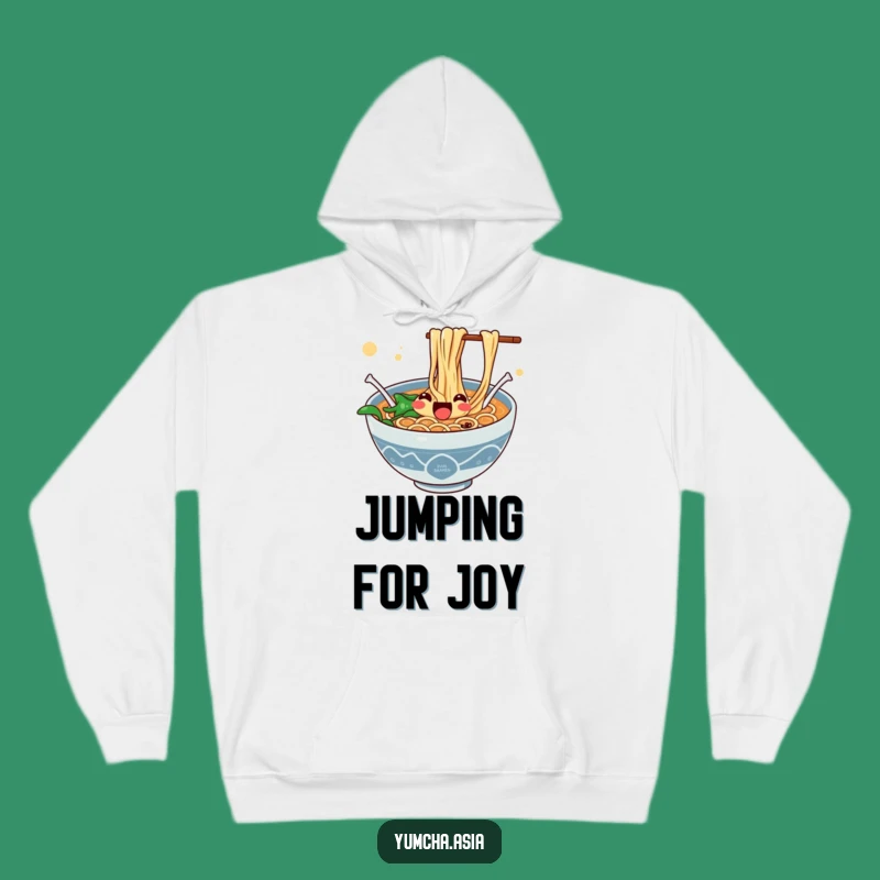 Funny Ramen Bowl Hoodie - Cozy Enthusiastic Noodles, Joyful Gift